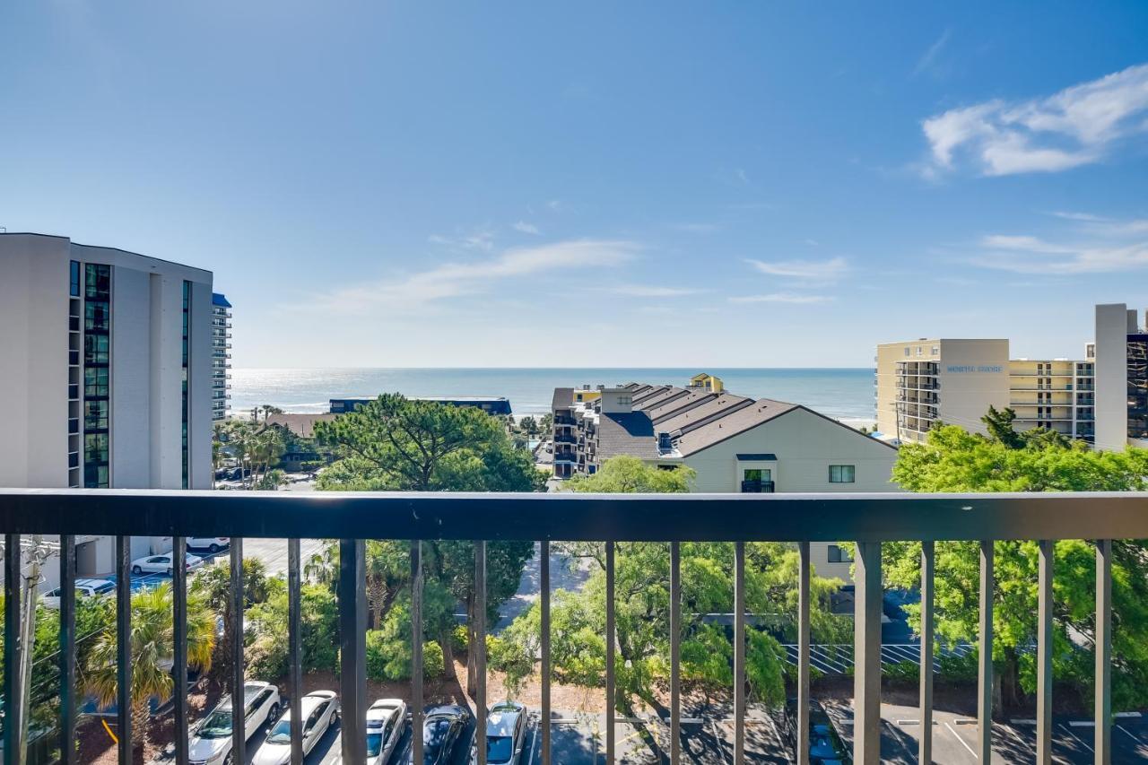 Myrtle Beach Condo With Ocean View And Pool Access! エクステリア 写真