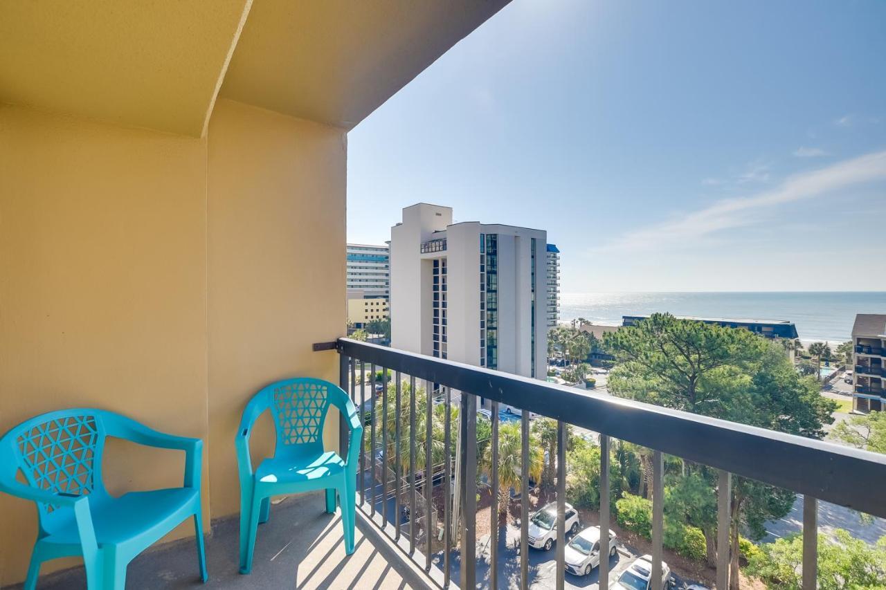 Myrtle Beach Condo With Ocean View And Pool Access! エクステリア 写真